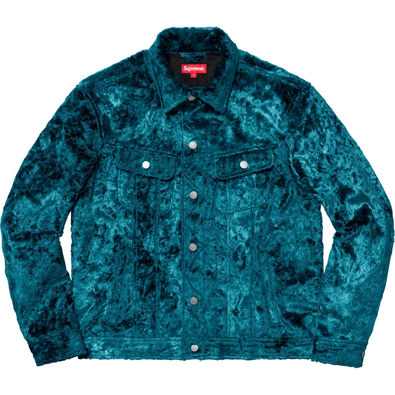 Fuzzy Pile Trucker Jacket view 4